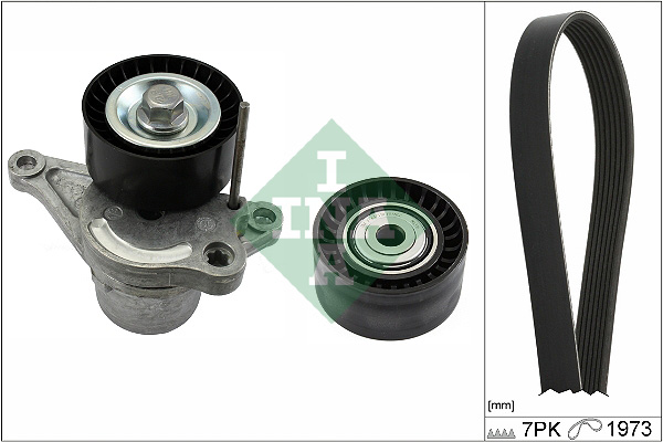 set curea cu caneluri NISSAN NV400, PRIMASTAR; OPEL MOVANO B, VIVARO A; RENAULT ESPACE IV, LAGUNA, LAGUNA II, LAGUNA III, MASTER